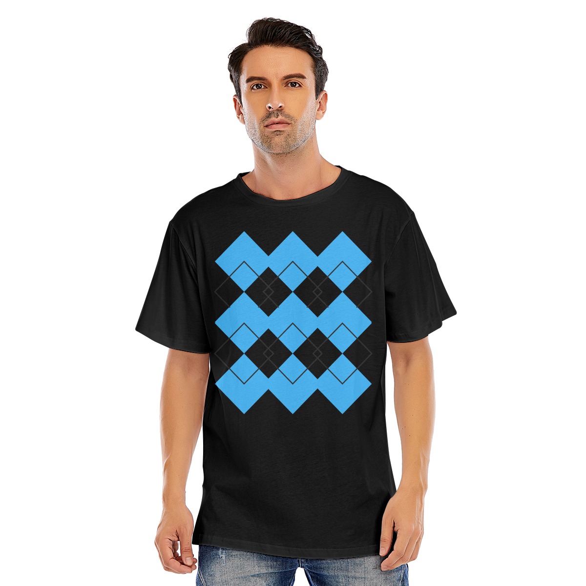 Unisex Oversized Short Sleeve T-shirt | 180GSM Cotton (DTF) - Image 3