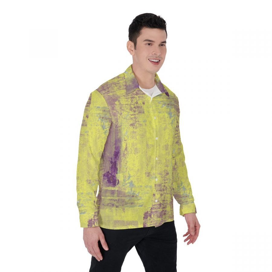 All-Over Print Men's Long Sleeve Shirt - Image 2