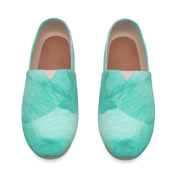 All-Over Print Women's Canvas Fisherman Shoes