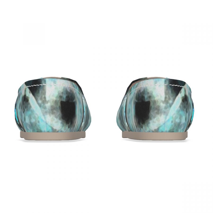 All-Over Print Women's Canvas Fisherman Shoes - Image 6