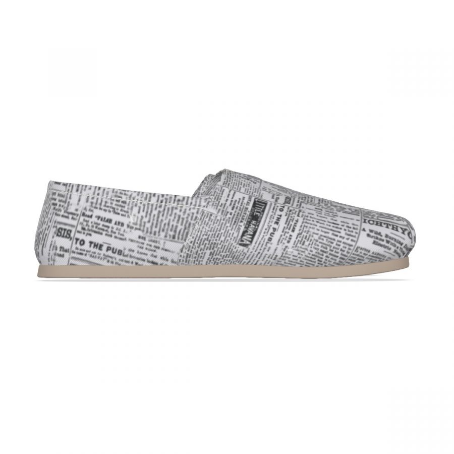 All-Over Print Women's Canvas Fisherman Shoes - Image 3