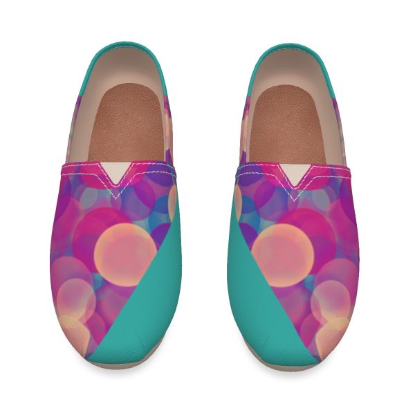 All-Over Print Women's Canvas Fisherman Shoes