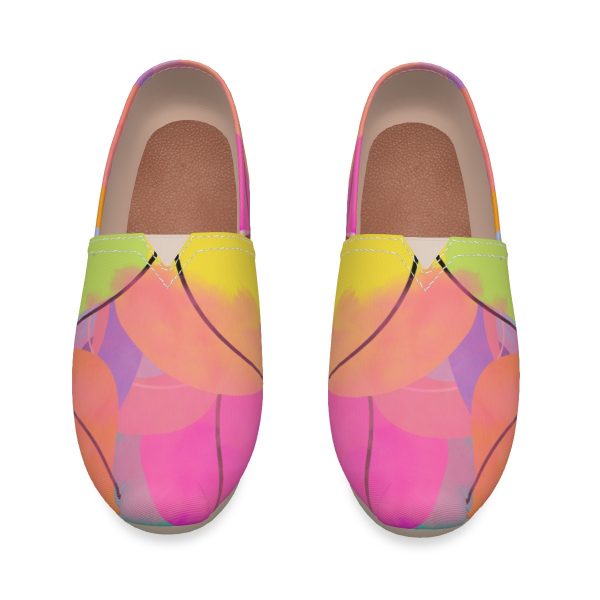 All-Over Print Women's Canvas Fisherman Shoes