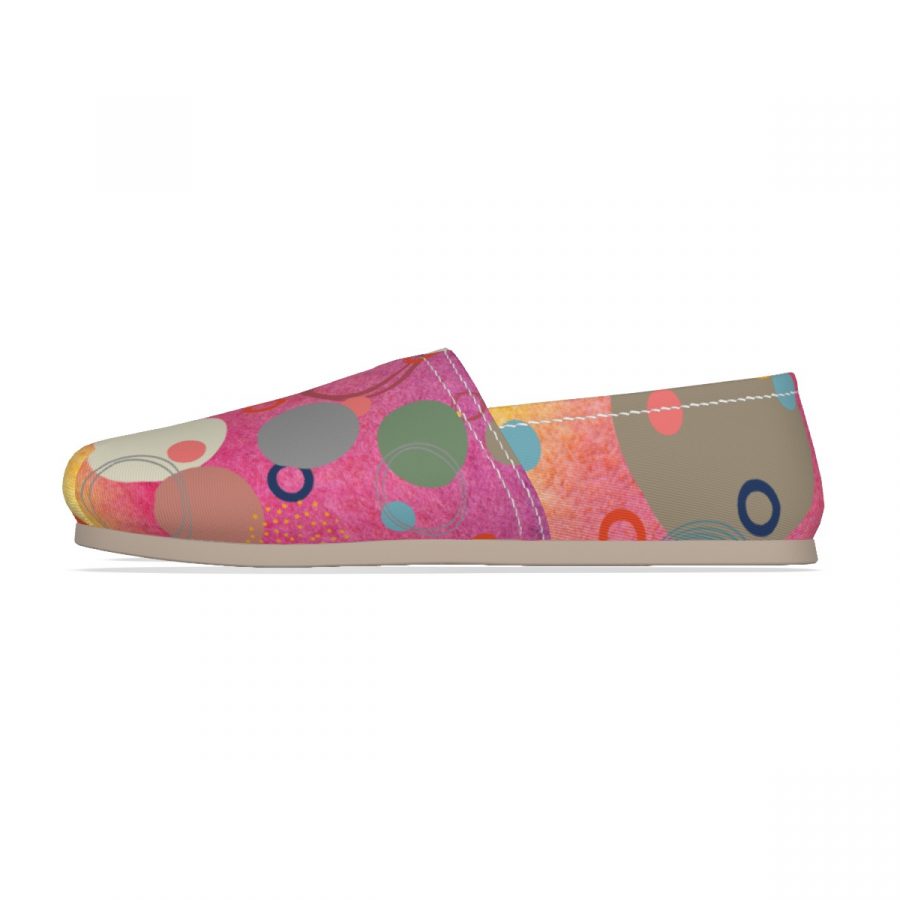 All-Over Print Women's Canvas Fisherman Shoes - Image 5