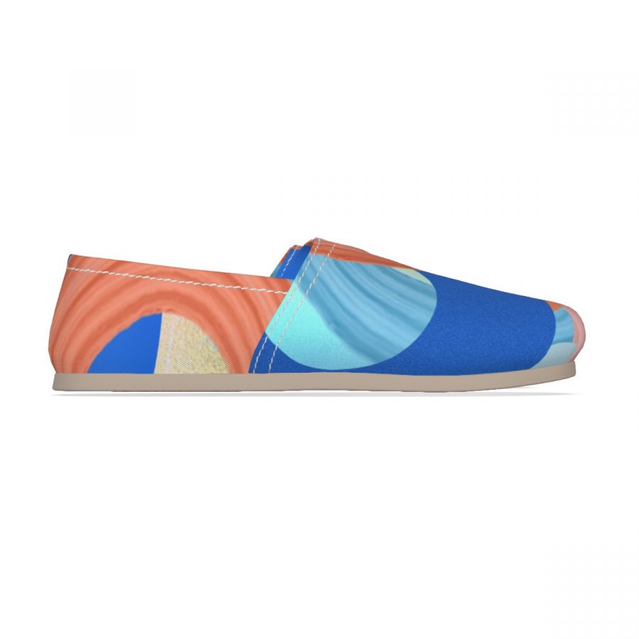 All-Over Print Women's Canvas Fisherman Shoes - Image 3