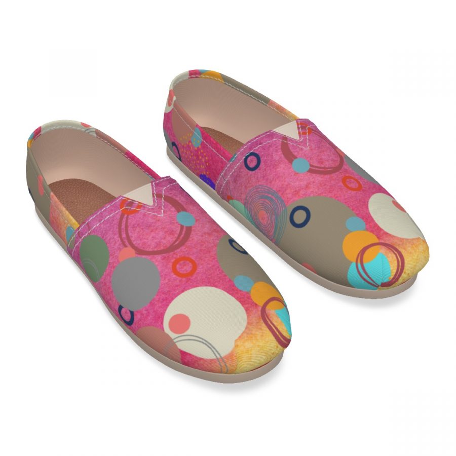 All-Over Print Women's Canvas Fisherman Shoes - Image 2