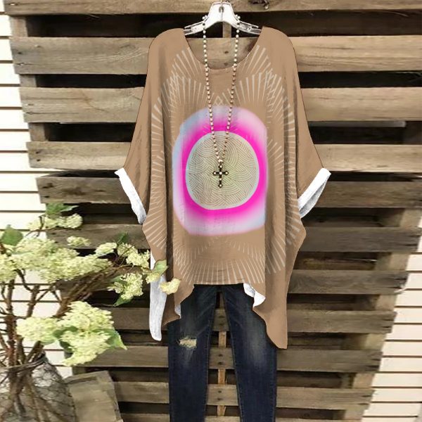 All-Over Print Women's Bat Sleeve Shirt