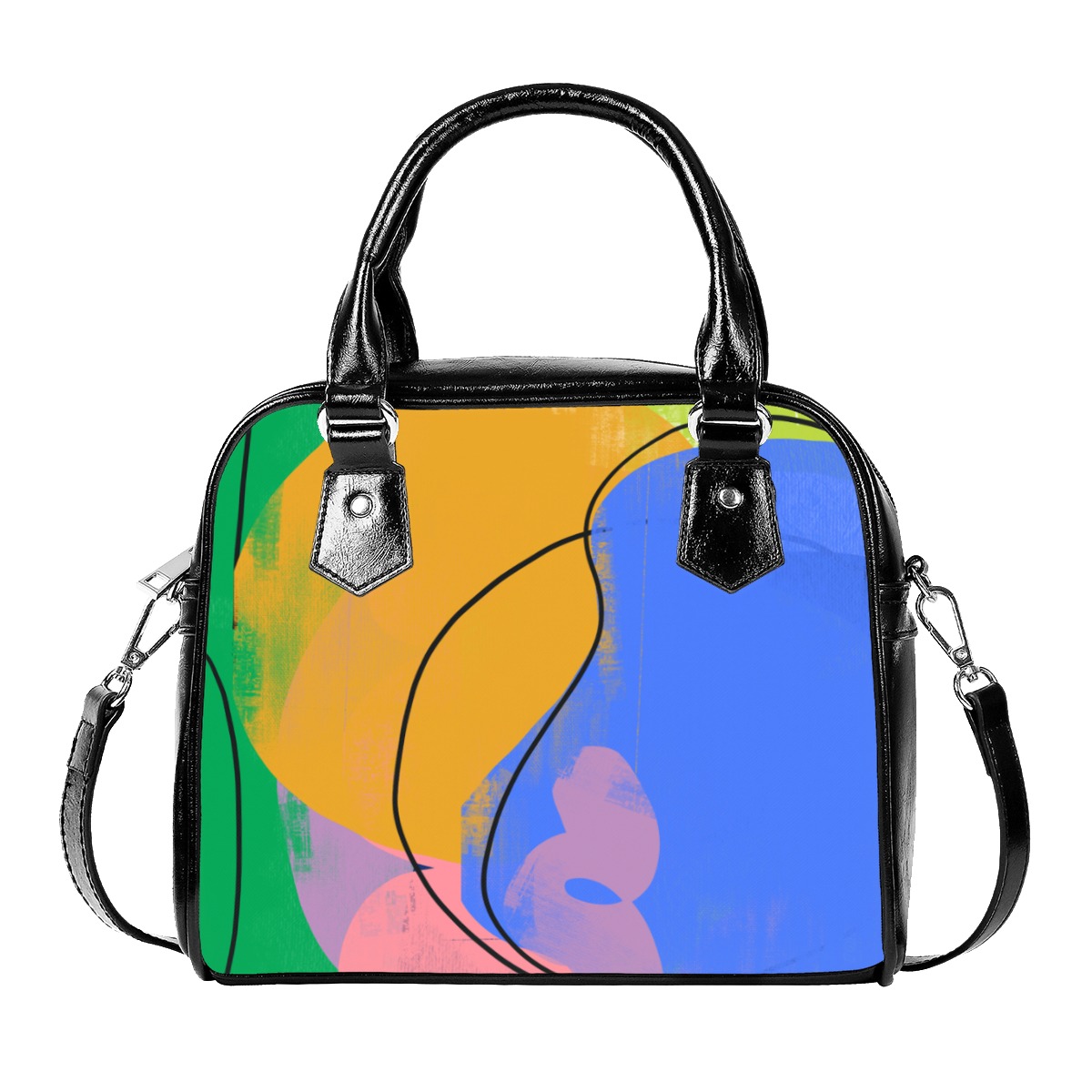 Handbag With Single Shoulder Strap - Image 3