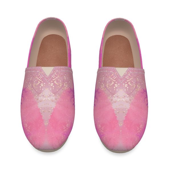 All-Over Print Women's Canvas Fisherman Shoes