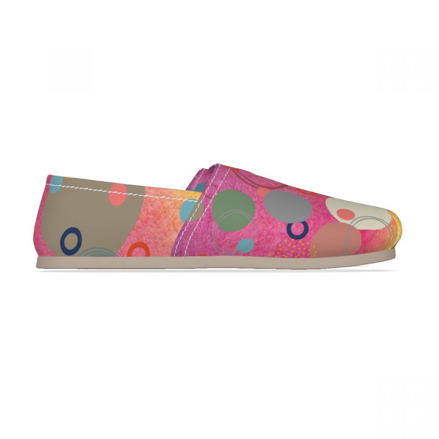 All-Over Print Women's Canvas Fisherman Shoes - Image 3