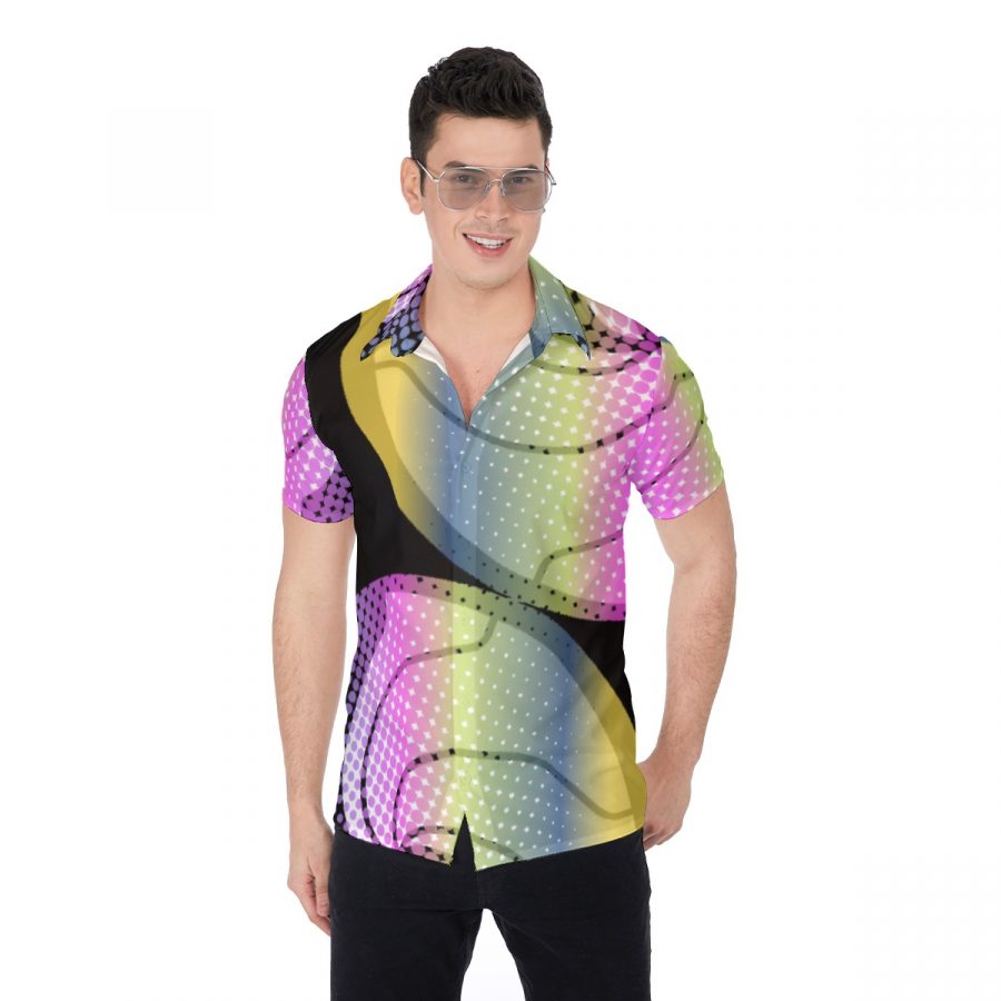 All-Over Print Men's Shirt