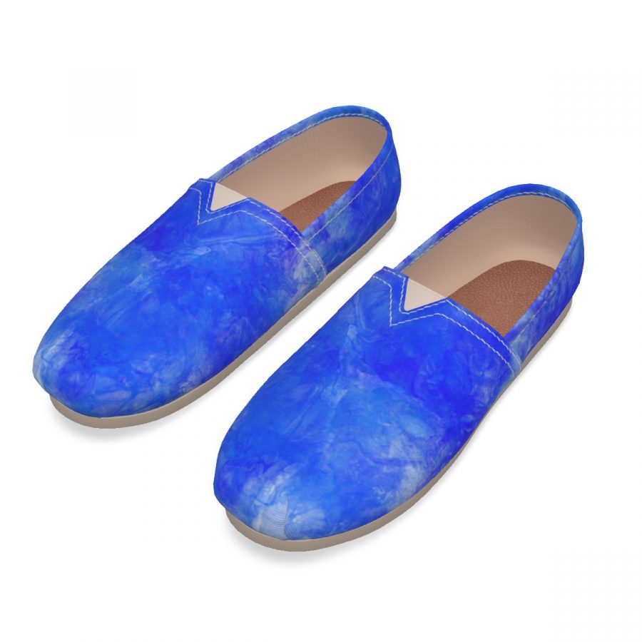 All-Over Print Women's Canvas Fisherman Shoes - Image 4