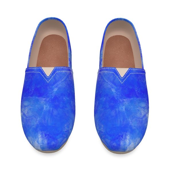 All-Over Print Women's Canvas Fisherman Shoes