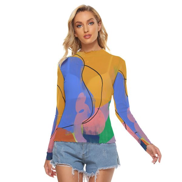 All-Over Print Women's Mesh T-shirt