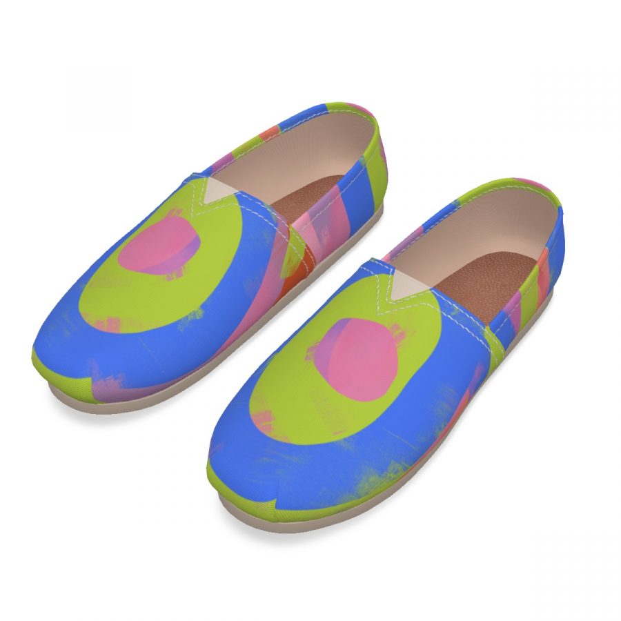 All-Over Print Women's Canvas Fisherman Shoes - Image 4
