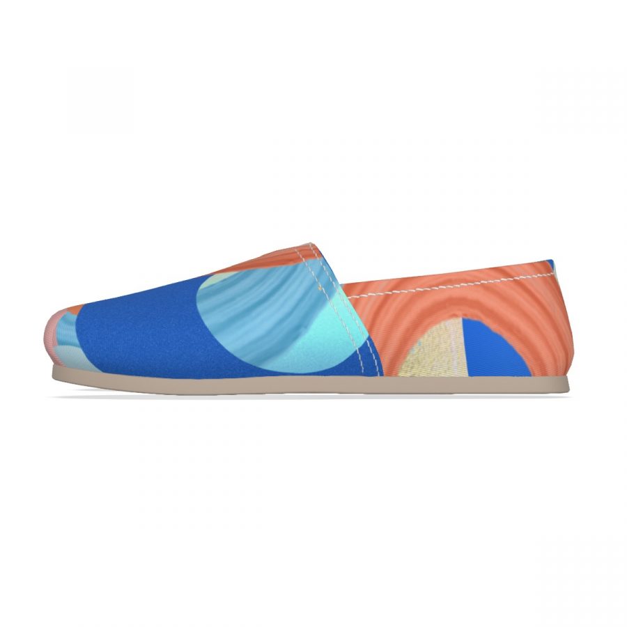 All-Over Print Women's Canvas Fisherman Shoes - Image 5