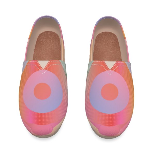 All-Over Print Women's Canvas Fisherman Shoes