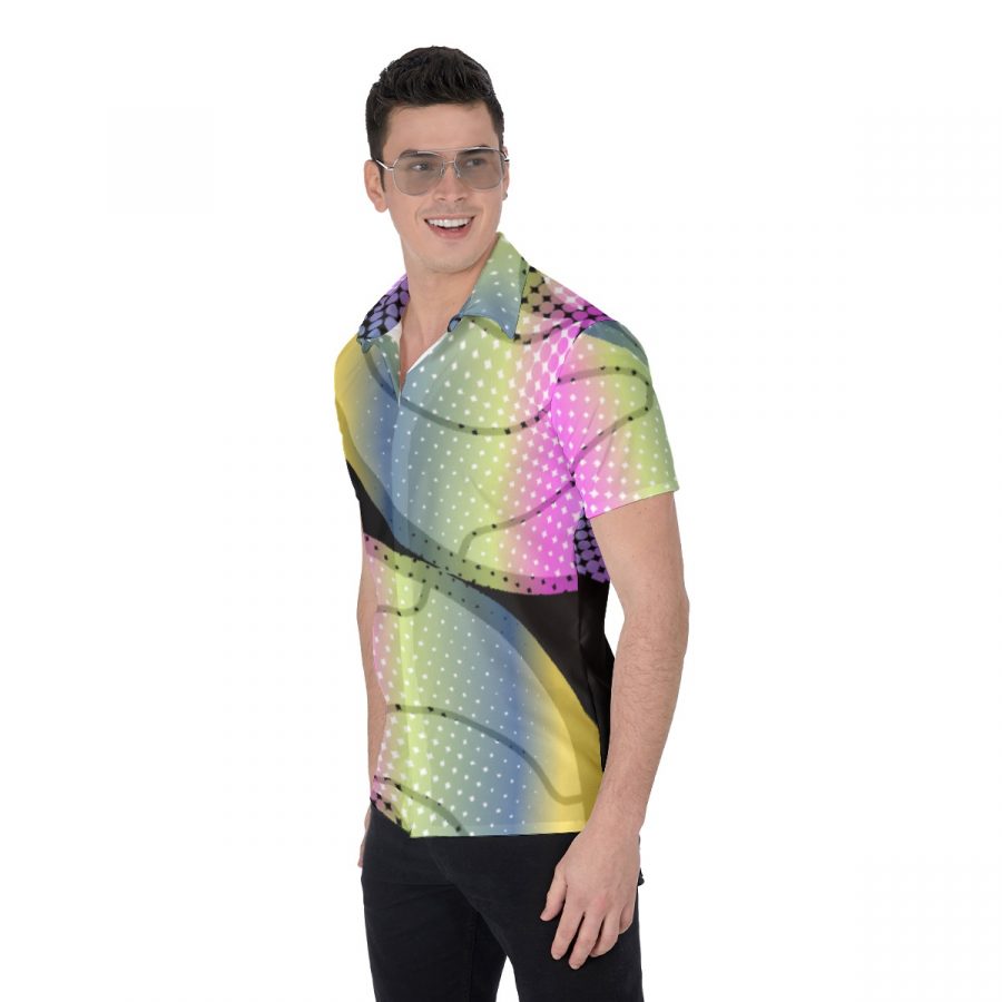All-Over Print Men's Shirt - Image 3