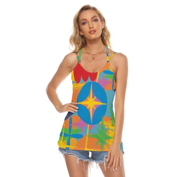 All-Over Print Women's Halter Cami Dress