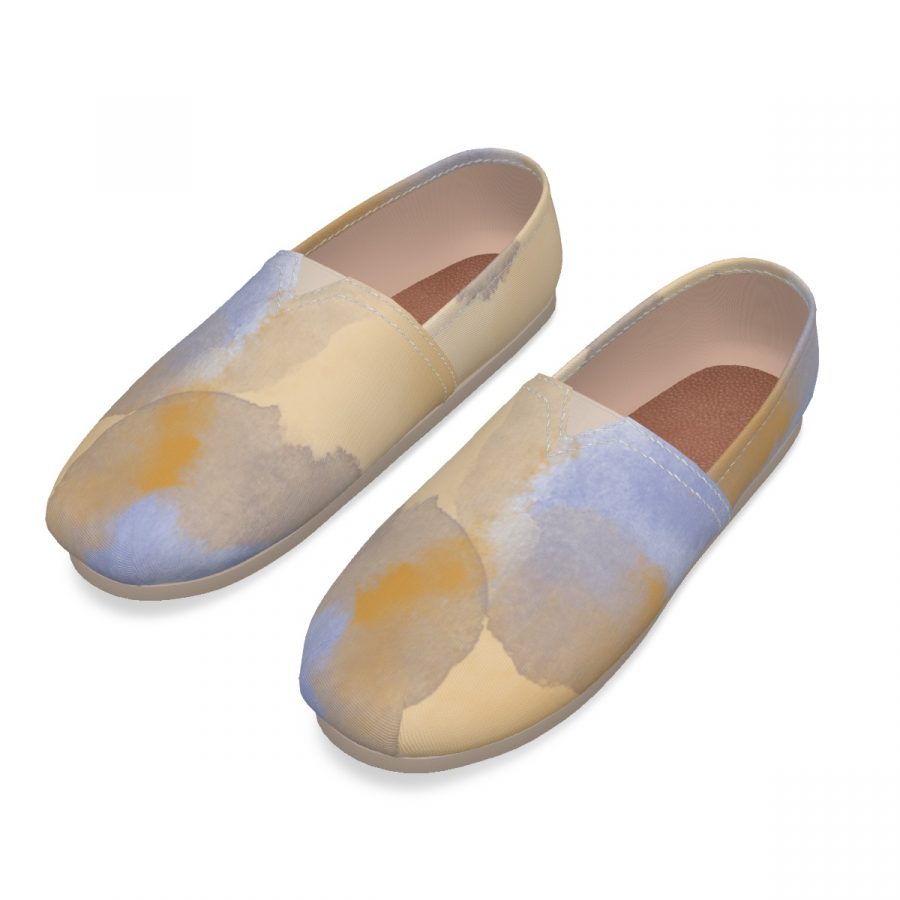 All-Over Print Women's Canvas Fisherman Shoes - Image 4