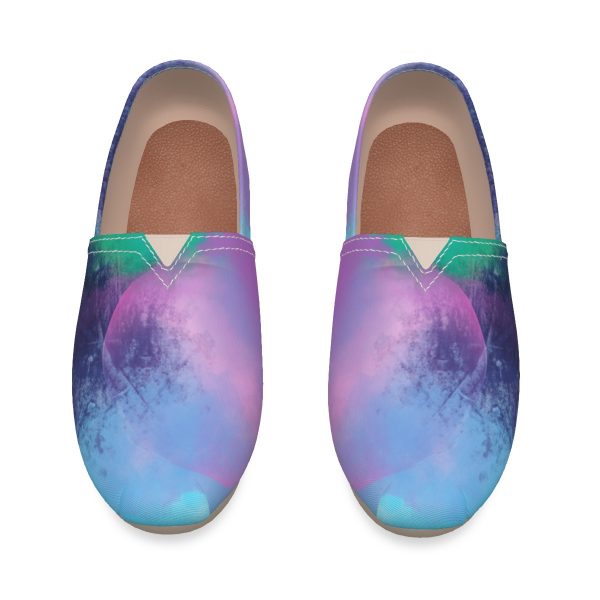 All-Over Print Women's Canvas Fisherman Shoes