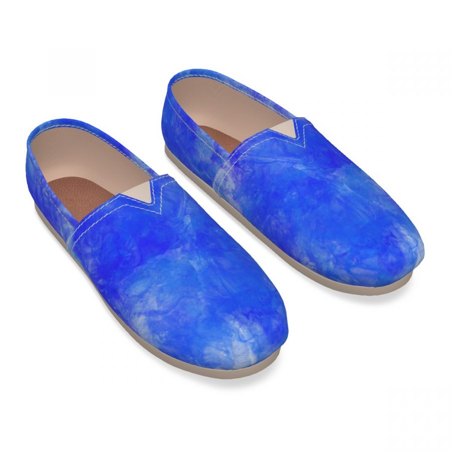 All-Over Print Women's Canvas Fisherman Shoes - Image 2