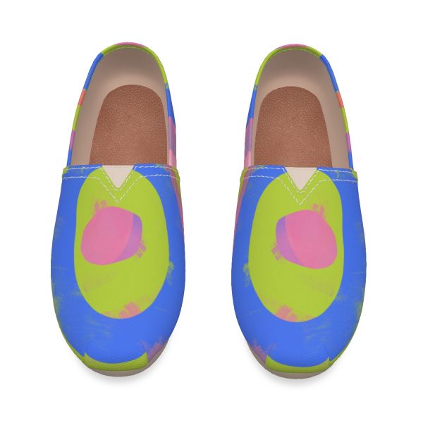 All-Over Print Women's Canvas Fisherman Shoes