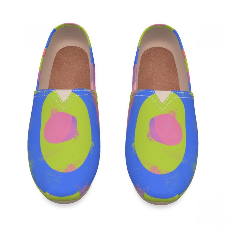 All-Over Print Women's Canvas Fisherman Shoes