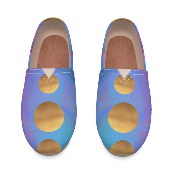 All-Over Print Women's Canvas Fisherman Shoes