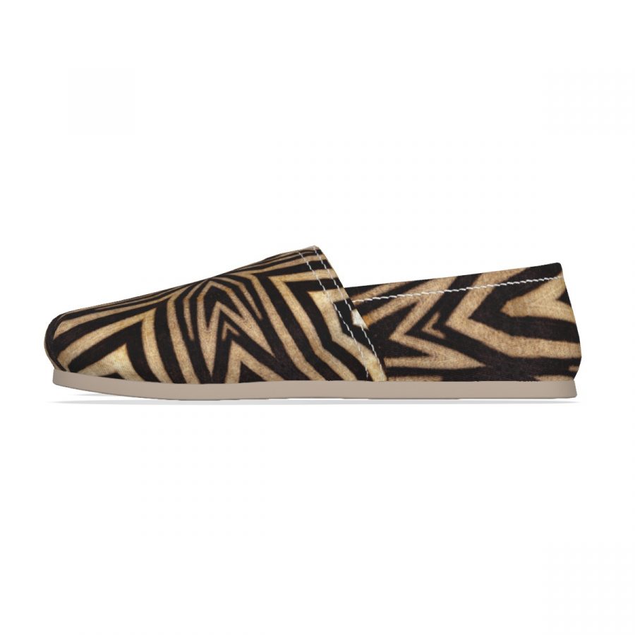 All-Over Print Women's Canvas Fisherman Shoes - Image 5