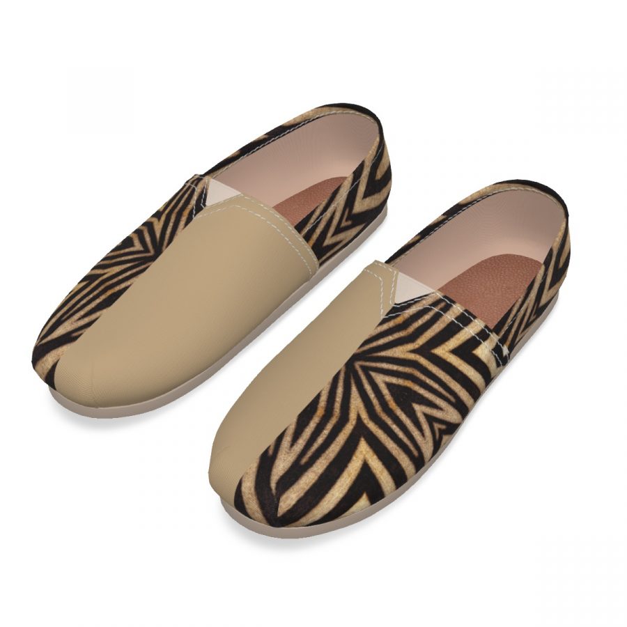 All-Over Print Women's Canvas Fisherman Shoes - Image 4
