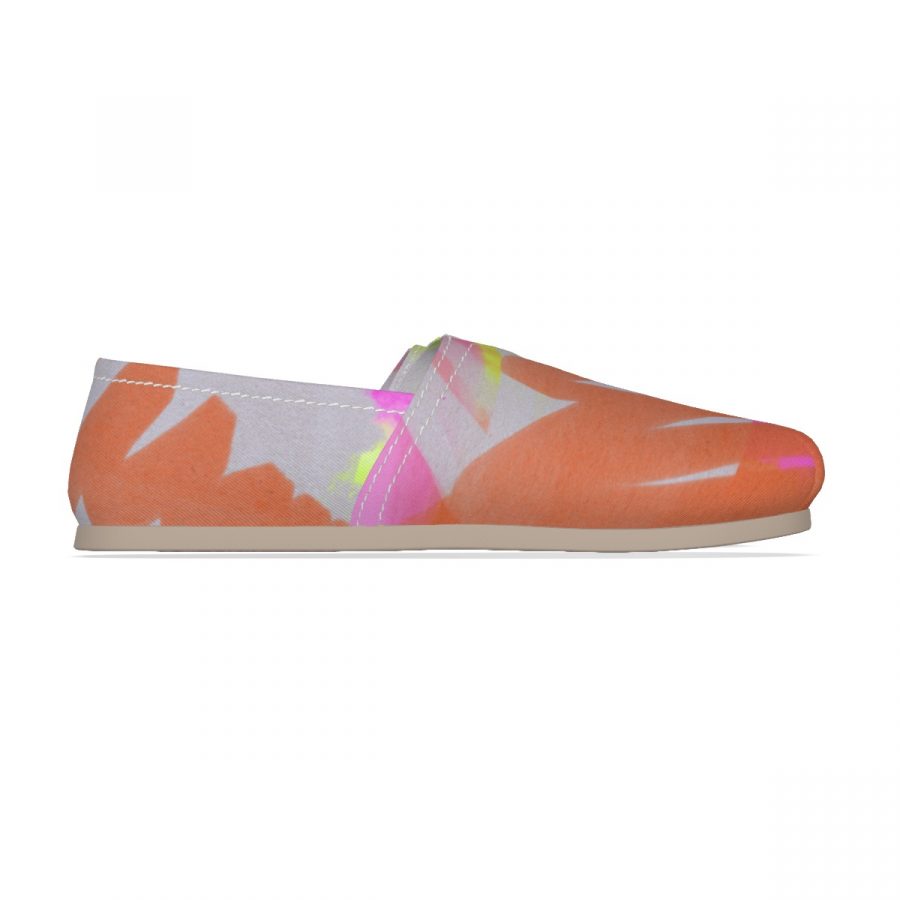 All-Over Print Women's Canvas Fisherman Shoes - Image 3