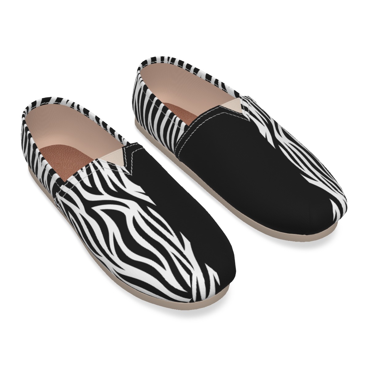 All-Over Print Women's Canvas Fisherman Shoes - Image 2