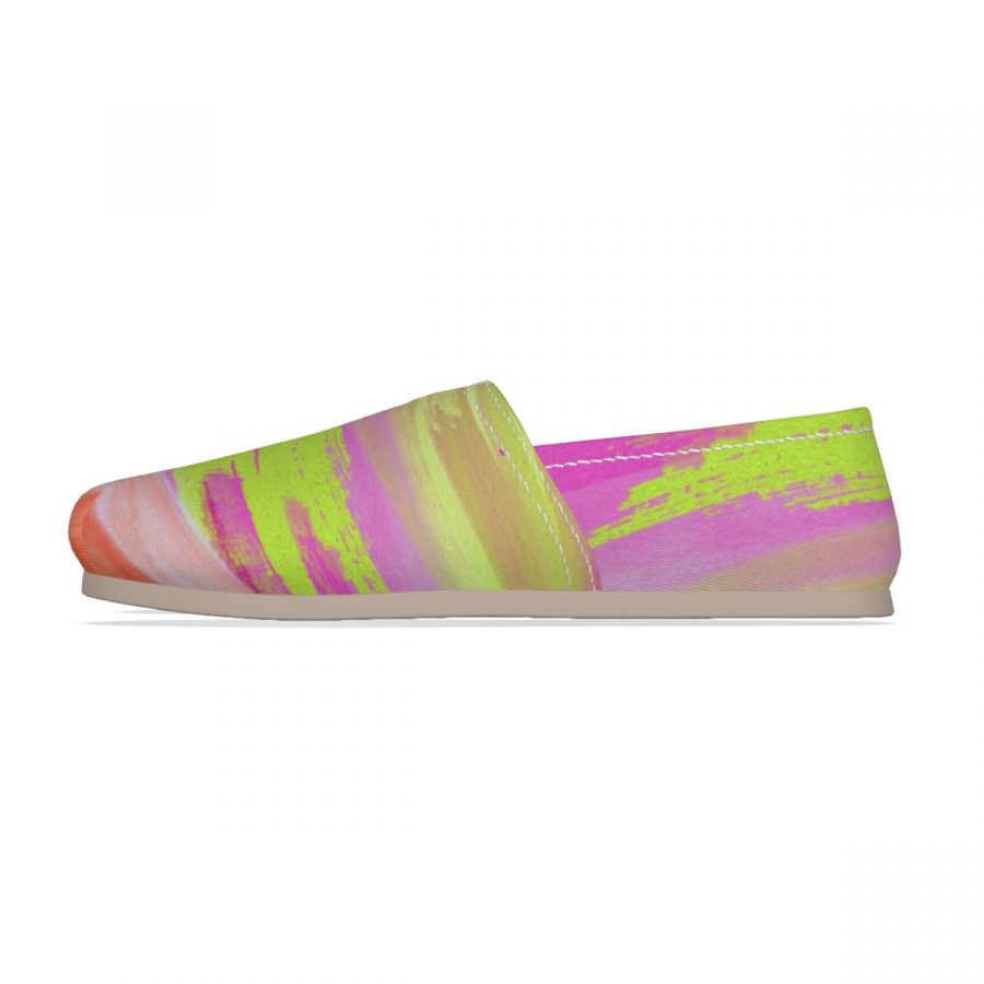 All-Over Print Women's Canvas Fisherman Shoes - Image 5