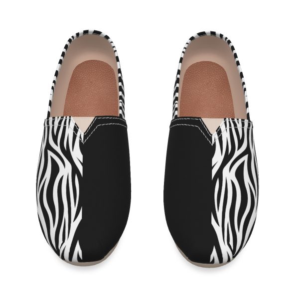All-Over Print Women's Canvas Fisherman Shoes