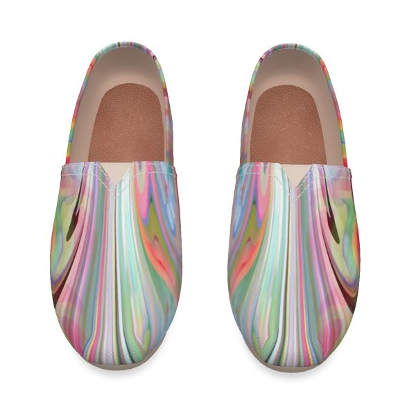 All-Over Print Women's Canvas Fisherman Shoes