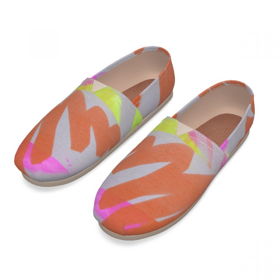 All-Over Print Women's Canvas Fisherman Shoes - Image 4