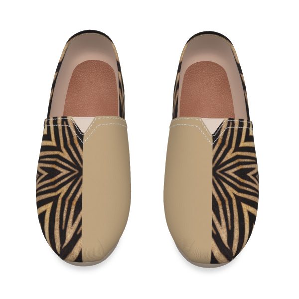 All-Over Print Women's Canvas Fisherman Shoes