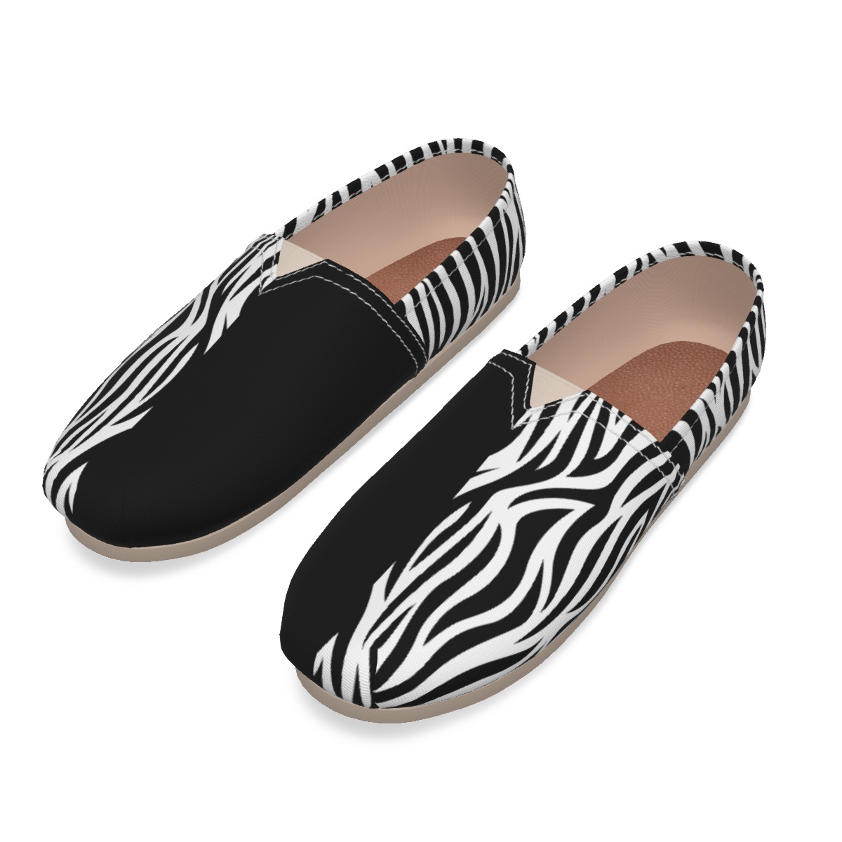 All-Over Print Women's Canvas Fisherman Shoes - Image 4