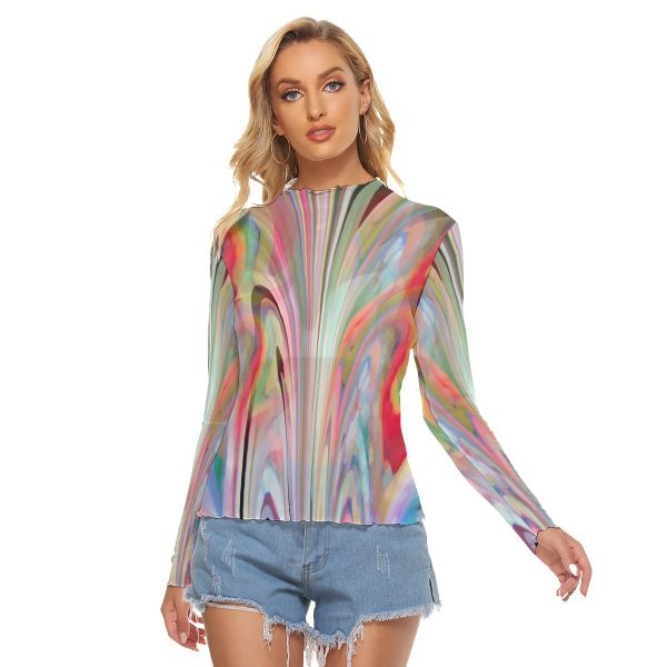 All-Over Print Women's Mesh T-shirt