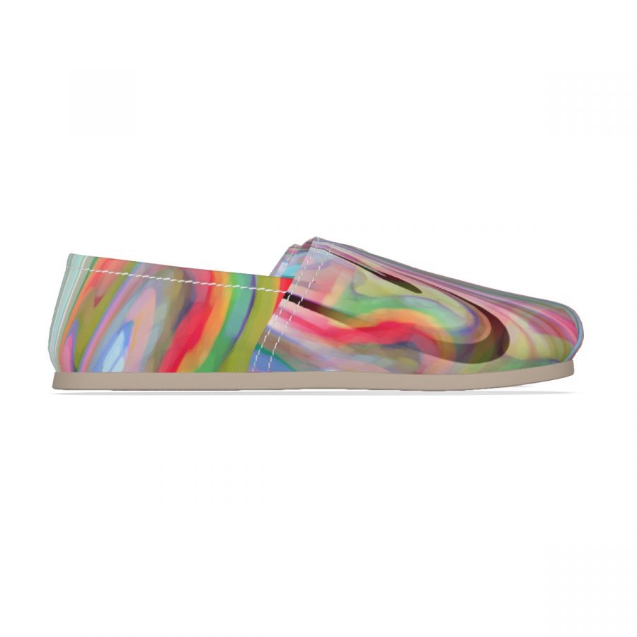 All-Over Print Women's Canvas Fisherman Shoes - Image 3