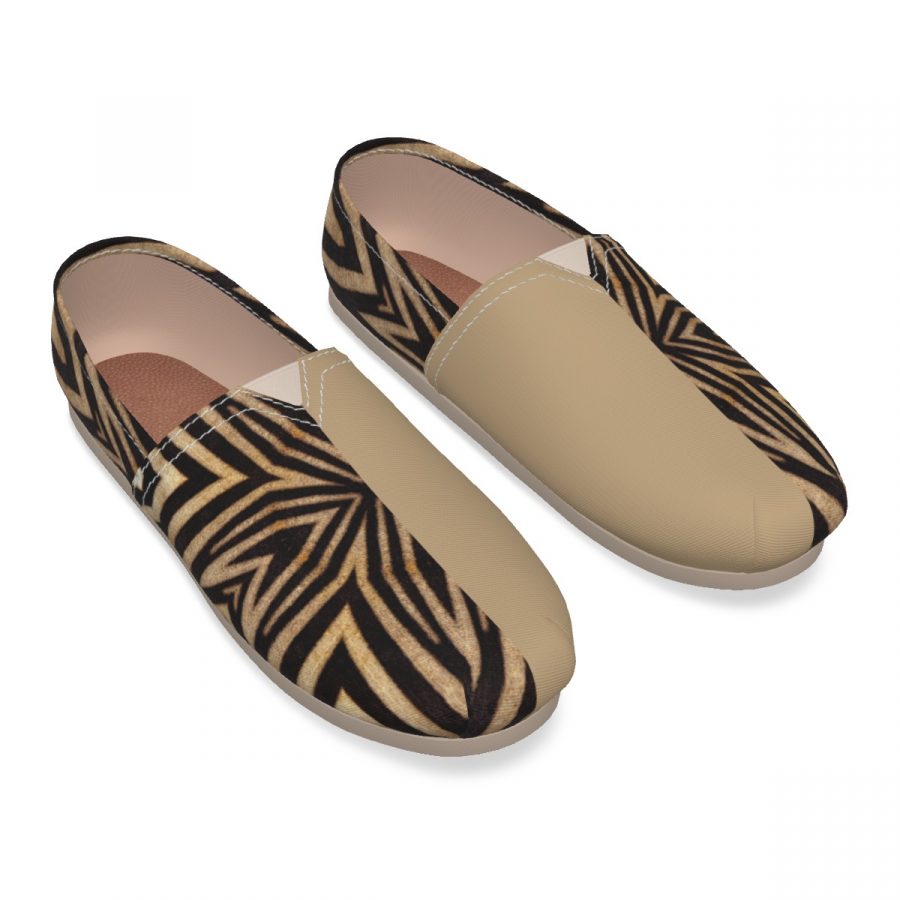 All-Over Print Women's Canvas Fisherman Shoes - Image 2