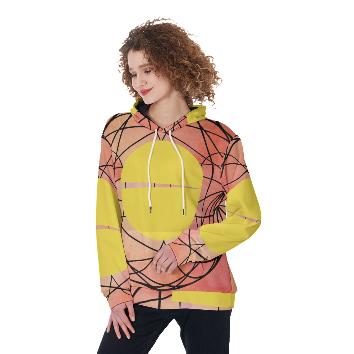 All-Over Print Women's Pullover Hoodie