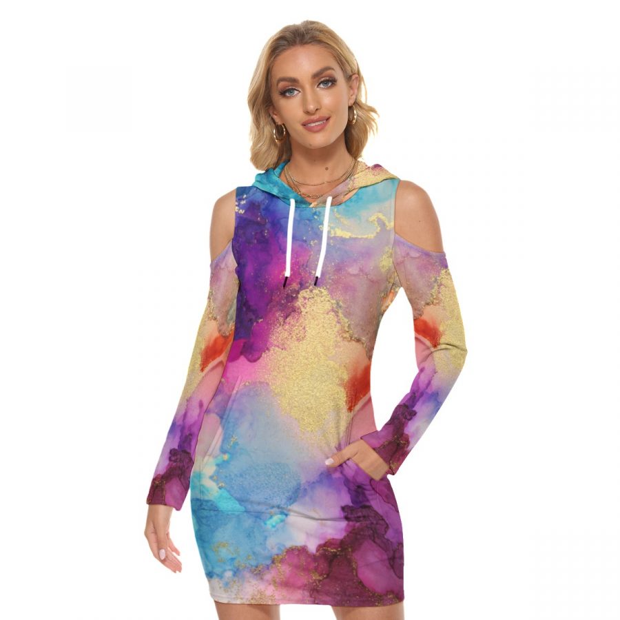 All-Over Print Women's Tight Dress