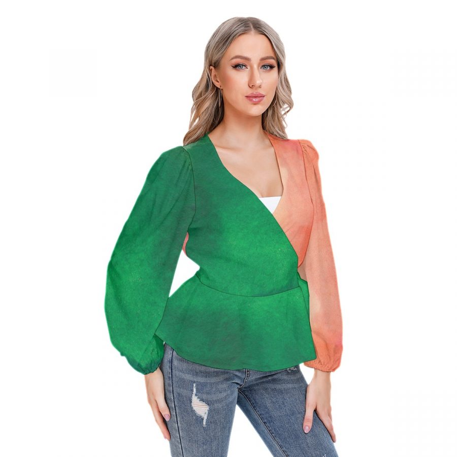 All-Over Print Women's Long Sleeve Shirt - Image 2