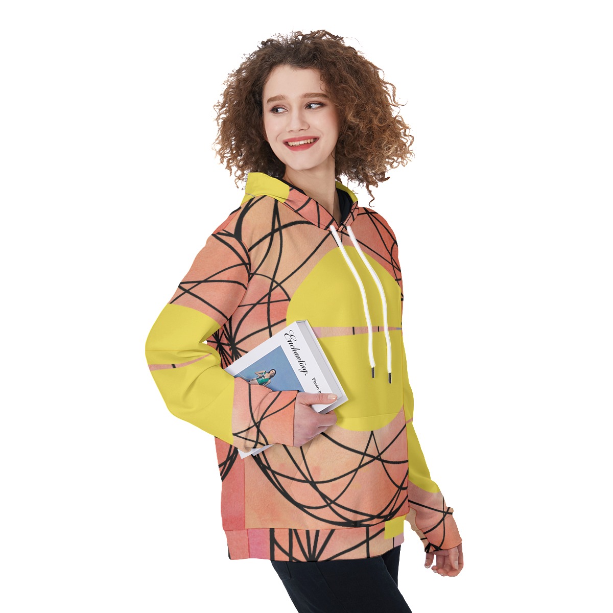 All-Over Print Women's Pullover Hoodie - Image 2