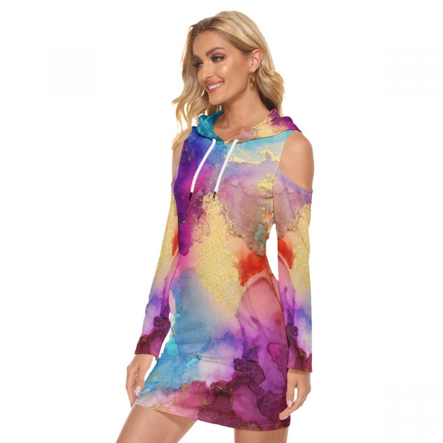 All-Over Print Women's Tight Dress - Image 2