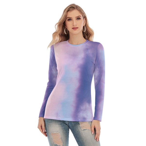 All-Over Print Women's Side Split Long T-shirt