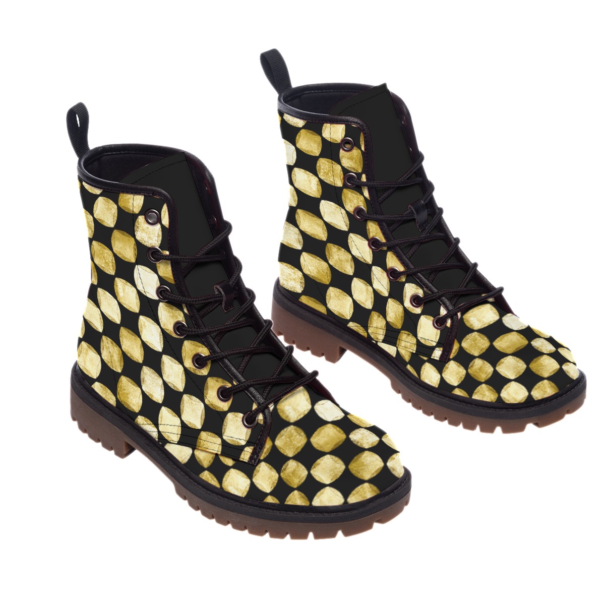 All-Over Print Women's Martin Short Boots
