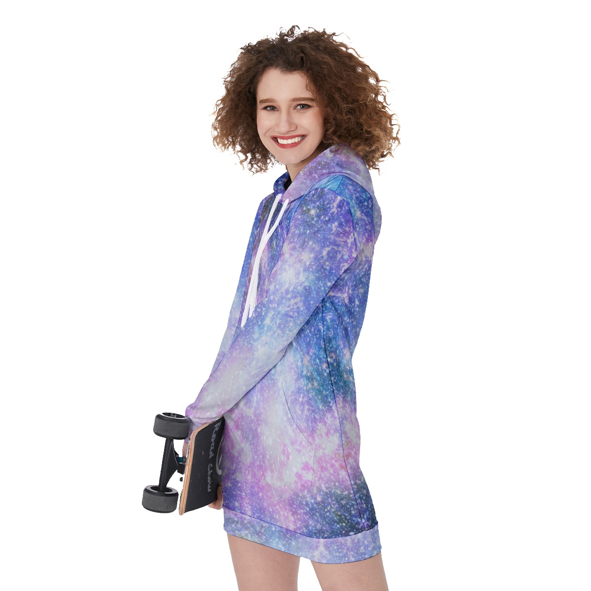 All-Over Print Women's Long Hoodie - Image 3